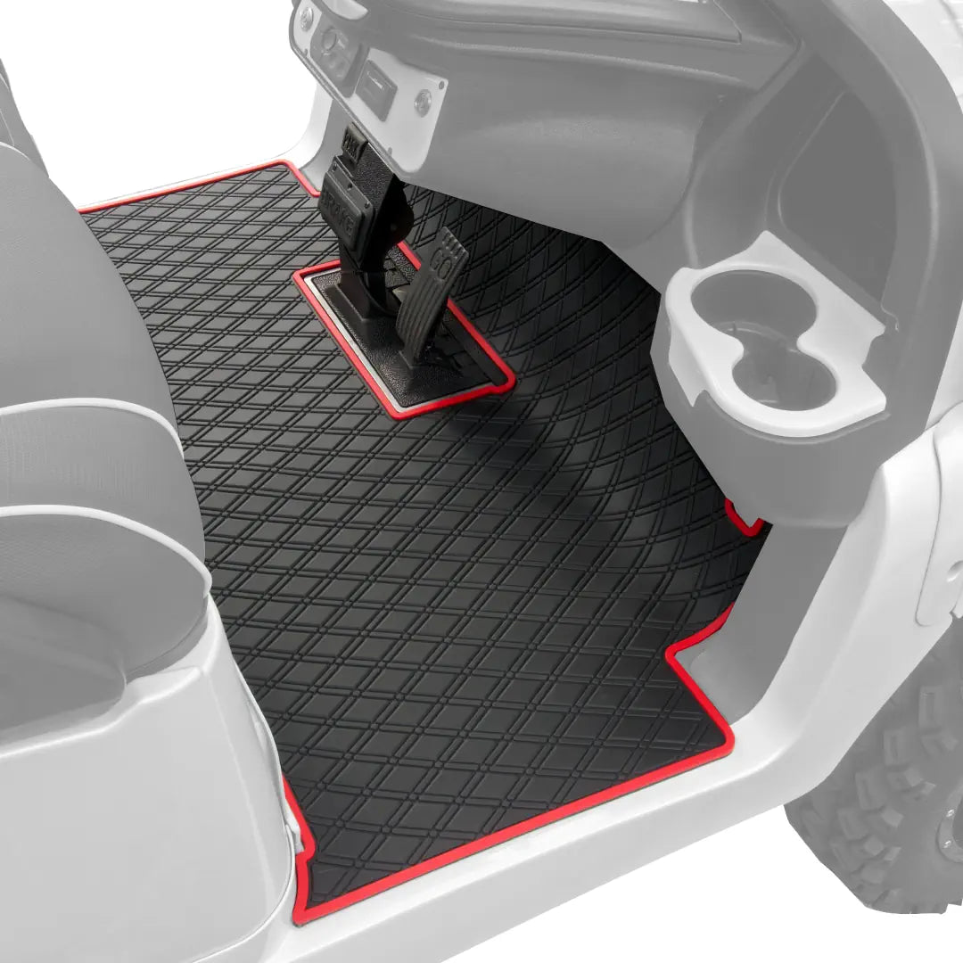 Xtreme Golf Cart Floor Mats (Club Car) (Red, Black, Grey, Blue) - Club Car Onward/Tempo (2007-2024)
