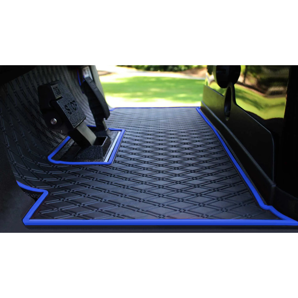Xtreme Golf Cart Floor Mats (Club Car) (Red, Black, Grey, Blue) - Club Car DS (1982-2013)