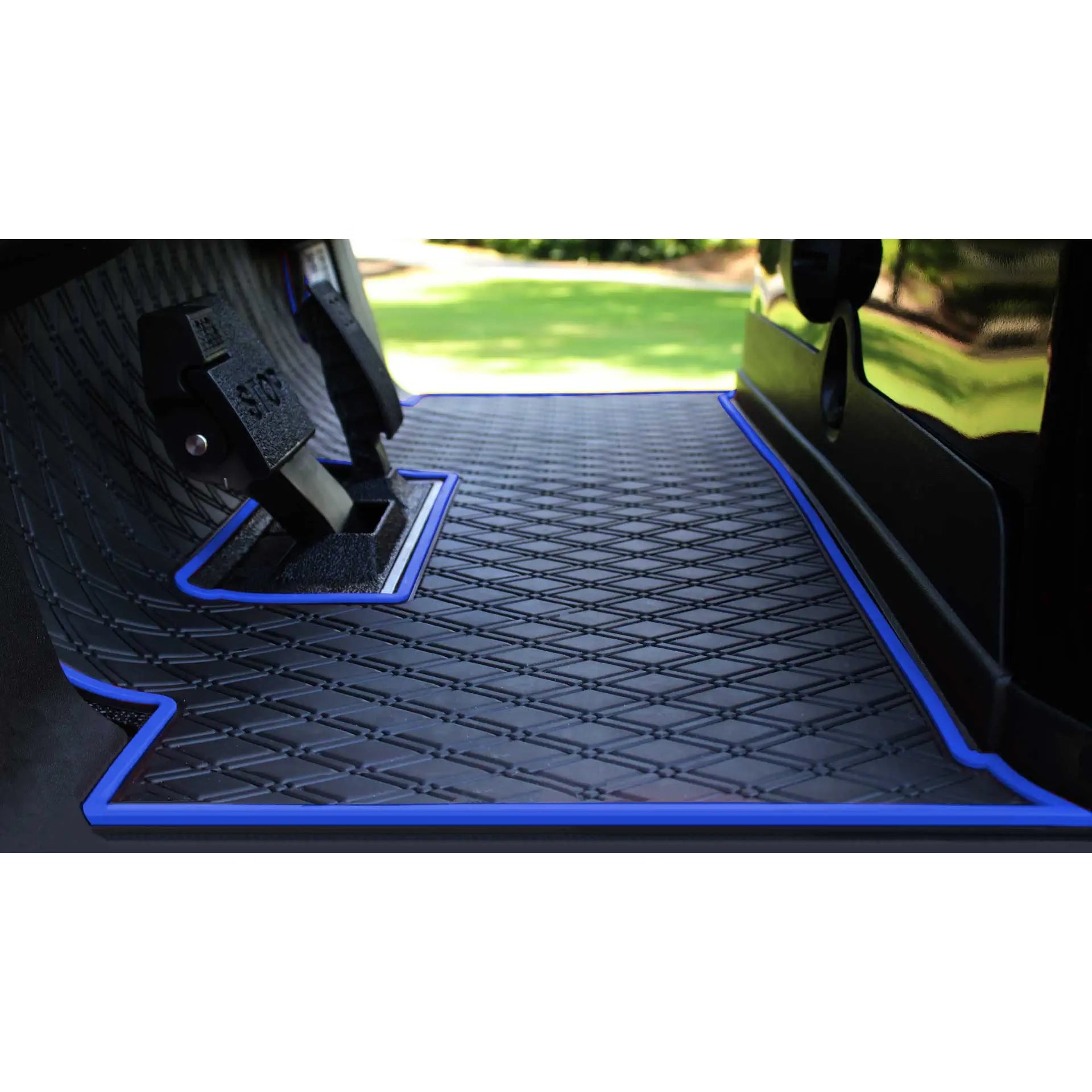 Xtreme Golf Cart Floor Mats (Club Car) (Red, Black, Grey, Blue) - Club Car DS (1982-2013)