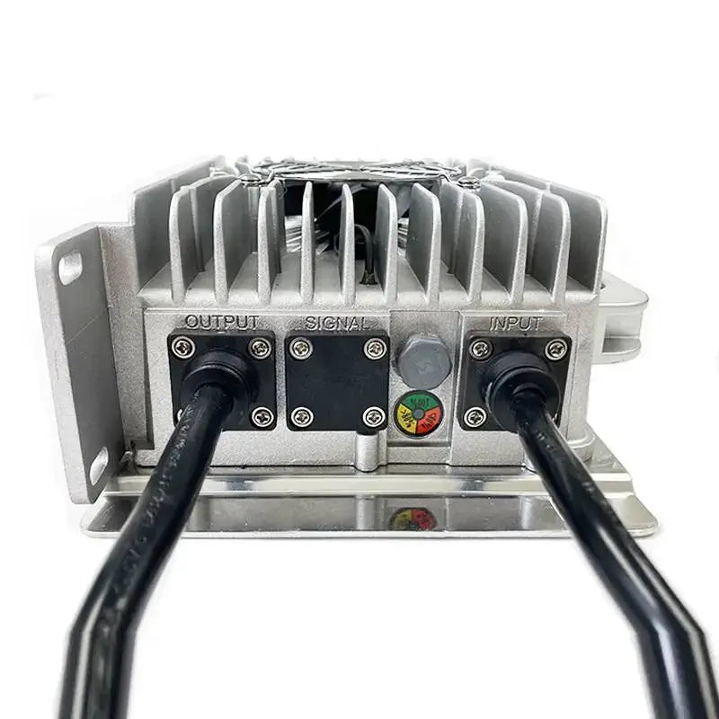 Golfmart Waterproof Lithium Battery Charger, 36V - Allied (Club Car w/ Crowsfoot Paddle)